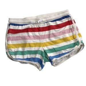 Primary Rainbow Stripe Shorts - 12